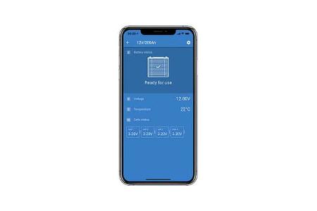 Victron App Lithium batterie 12,8 V Smart