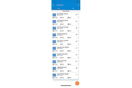 Solaranlagen - Victron-App
