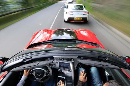 Handschaltung, Testfahrzeuge, Impression
