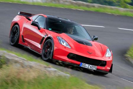 Chevrolet Corvette Z06, Frontansicht