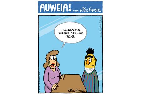 Alltäglicher Humor und Vögel
