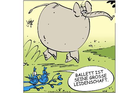Cartoons zu trendigen Themen