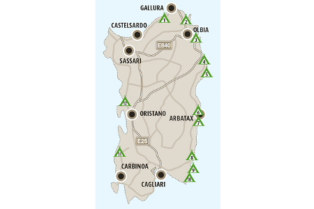 Campingplatz-Tipps Sardinien