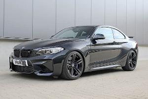 BMW M2 mit höhenverstellbarem Federsystem von H&R