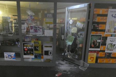 Kiosk-Einbruch Kiosk-Einbruch