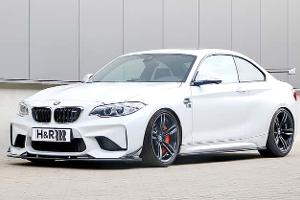 Höhenverstellbare H&R Federsysteme für BMW M2