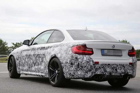 Erlkönig BMW M2 Juli 2015