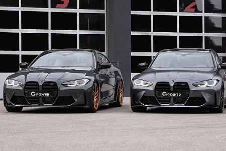 11/2021, G-Power G3M und G4M Bi-Turbo auf Basis BMW M3 und M4