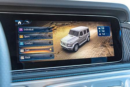 Mercedes G580 EQ, Infotainment