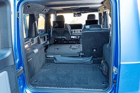 Mercedes G580 EQ, Kofferraum