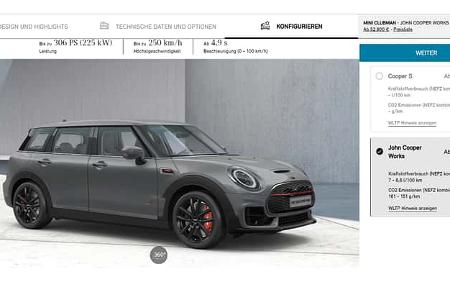 Sportliche Kombis Katalog Konfigurator Vergleich Preis Ausstattung