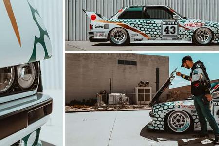 BMW E30 DTM Nachbau Kyza Mush Tic Tac USA M3