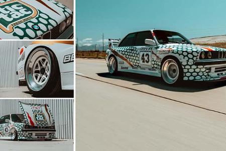 BMW E30 DTM Nachbau Kyza Mush Tic Tac USA M3 BMW E30 DTM Nachbau Kyza Mush Tic Tac USA M3