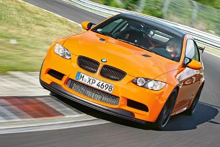 Rundenzeit-Entwicklung Nordschleife, BMW M3 E92 GTS