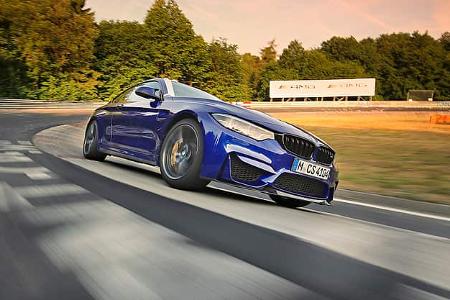 Rundenzeit-Entwicklung Nordschleife, BMW M4 F82 CS