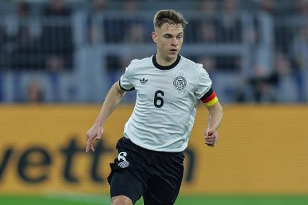 100 Einsätze: Joshua Kimmich - noch in der Nationalmannschaft aktiv