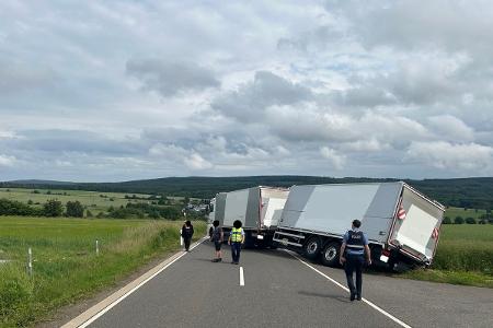 Lkw-Unfall Lkw-Unfall