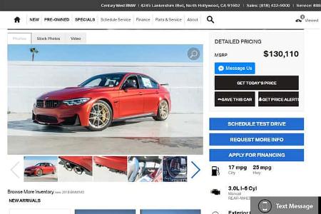BMW M3 30 Jahre American Edition SEMA 2017 BMW M3 30 Jahre American Edition SEMA 2017