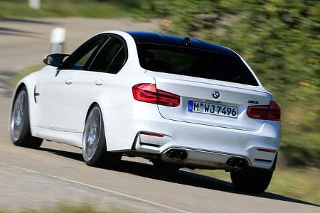BMW M3 Competition, Heckansicht