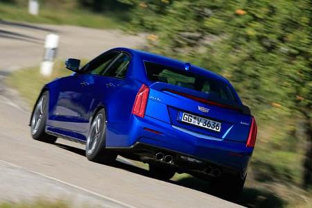 Cadillac ATS-V, Heckansicht