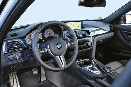BMW M3 Competition, Cockpit