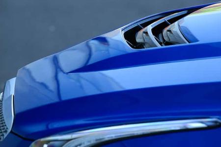 Cadillac ATS-V, Motorhaube