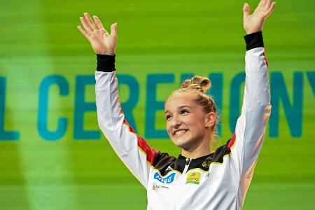 Turn-Shootingstar Schönmaier ist Sportlerin des Monats Mai Turn-Shootingstar Schönmaier ist Sportlerin des Monats Mai