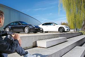 BMW M3, Porsche 911 Carrera S, Seitenansicht