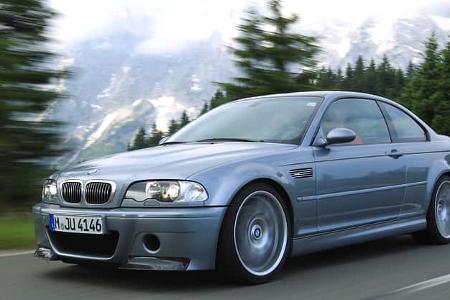 BMW M3 CSL, Seitenansicht BMW M3 CSL, Seitenansicht