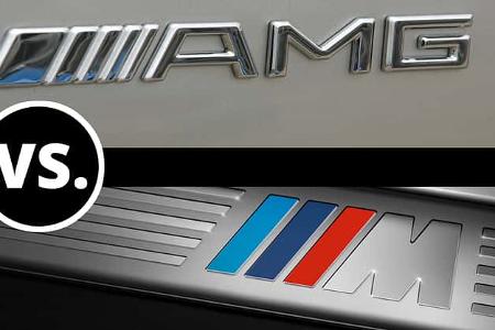 Duell BMW M gegen Mercedes AMG Duell BMW M gegen Mercedes AMG
