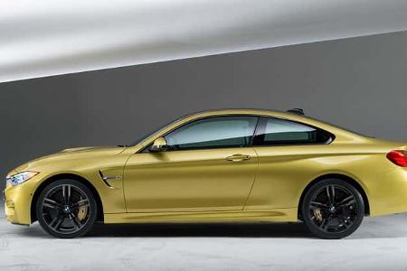 BMW M4, Seitenansicht