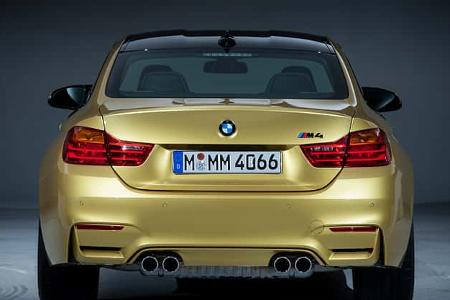BMW M4, Heckansicht