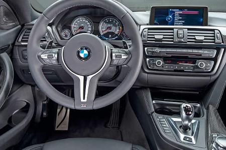 BMW M4, Cockpit, Lenkrad