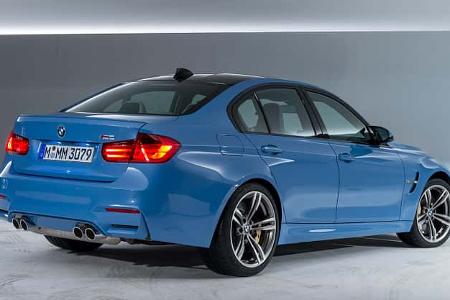 BMW M3, Heckansicht