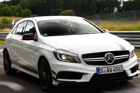Mercedes A 45 AMG, Frontansicht Mercedes A 45 AMG, Frontansicht