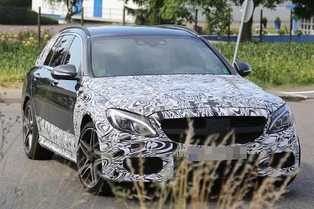 Erlkönig Mercedes C 63 AMG T-Modell