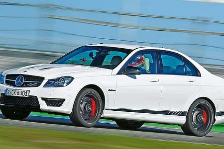 Mercedes C 63 AMG Edition 507, Seitenansicht