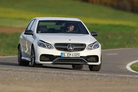 Mercedes E 63 AMG S, Frontansicht