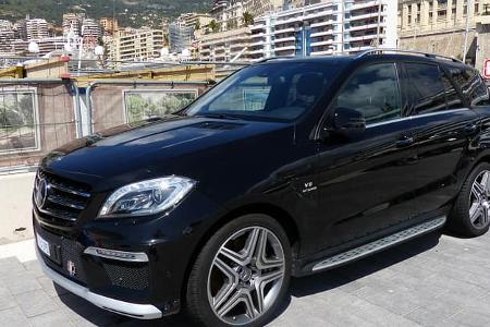 Mercedes ML 63 - Car Spotting - Formel 1 - GP Monaco - 25. Mai 2014