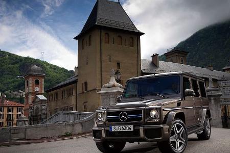 Mercedes G 63 AMG Fahrbericht 2012