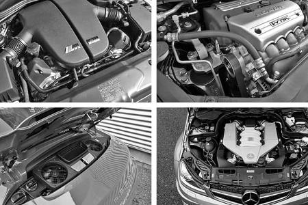 Das Ende der Saugmotoren, Collage, Sauger gegen Turbo Das Ende der Saugmotoren, Collage, Sauger gegen Turbo