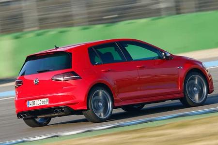 VW Golf R, Seitenansicht