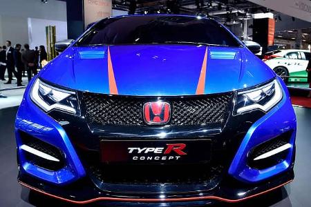 Honda Civic Type R, Kompaktsportler, Paris, Pariser Autosalon 2014
