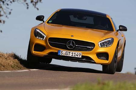 11/2014, Porsche 911 trifft Mercedes AMG GT
