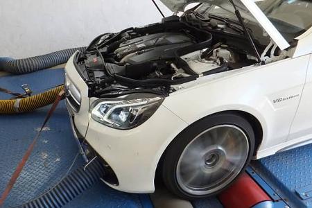 Mercedes E 63 AMG S 4matic, Leistungsmessung