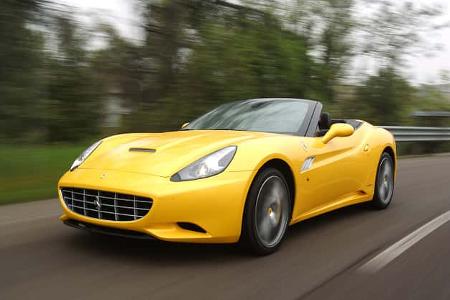 Ferrari California, Frontansicht