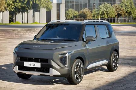 12/2024 Kia Syros Indien Premiere