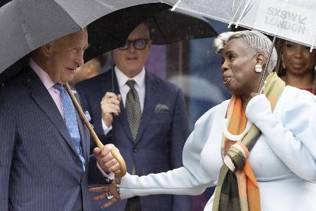 König Charles trifft auf Prinz Harry und Meghans Hochzeitschor König Charles trifft auf Prinz Harry und Meghans Hochzeitschor