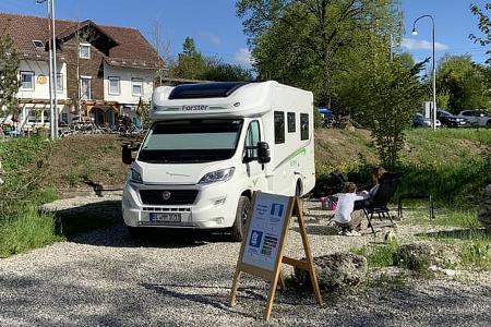 Wohnmobilstellplatz am Gasthof Stegmuehle 