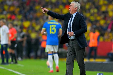 Ancelotti-Debüt: Brasilien mit Nullnummer gegen Ecuador Ancelotti-Debüt: Brasilien mit Nullnummer gegen Ecuador